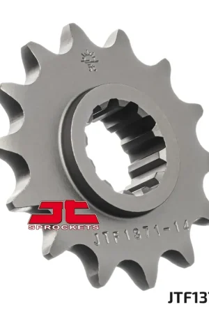 JT SPROCKETS - FRONT STEEL 14T, 525 - Sprockets - 14T Luxe